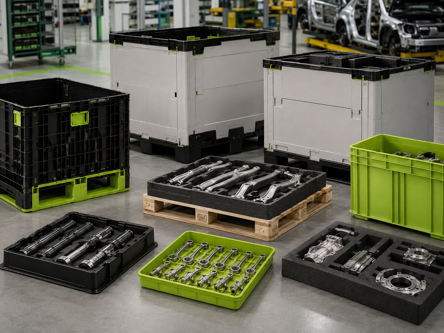 Automotive parts packaging